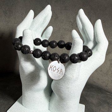 Мужской браслет Лава: Сила и заземление. Коллаборация Kosa Collection и Vallerina.jwlr 00920 фото